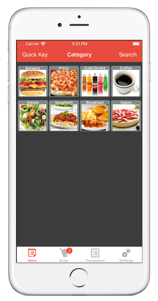MobiPOS mobile ordering
