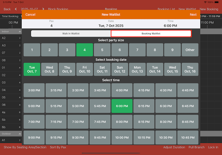 mobipos ipad new waitlist details