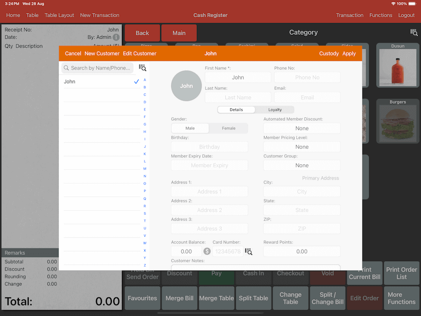 mobi pos system customer relationship management crm