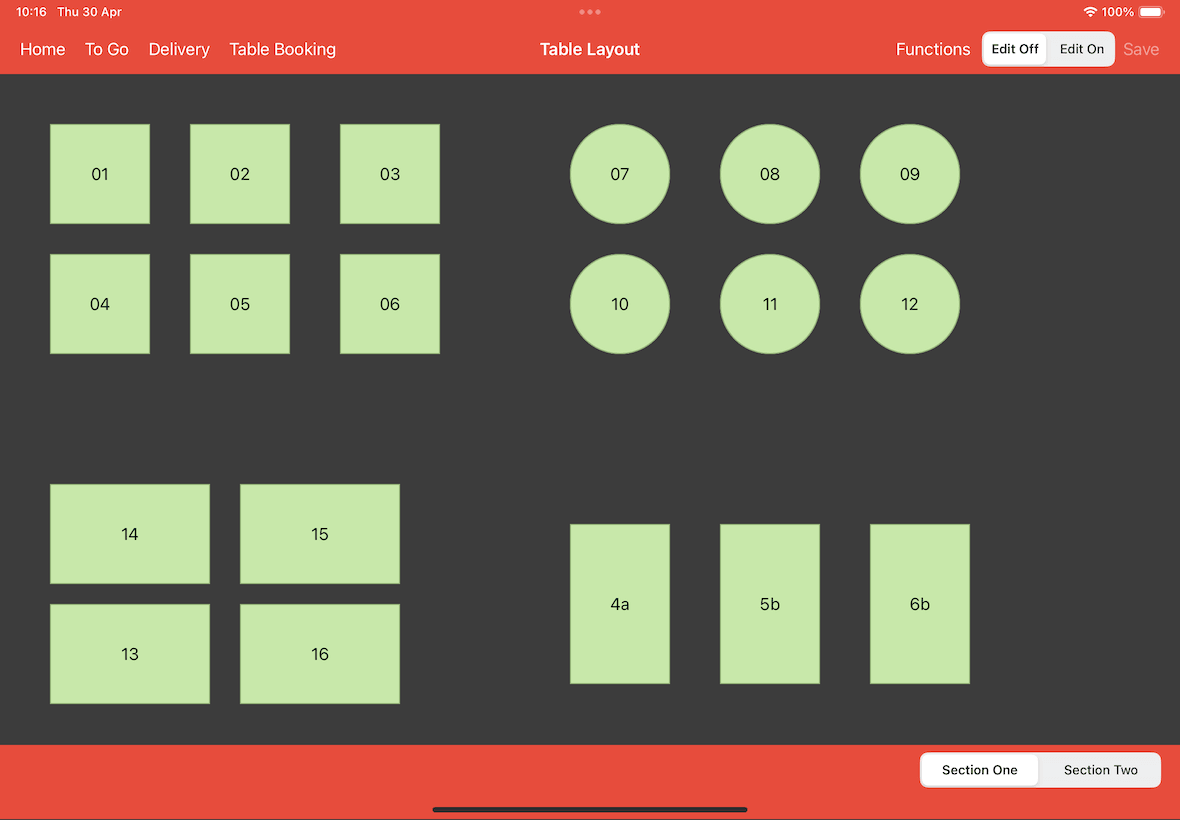 table layout page
