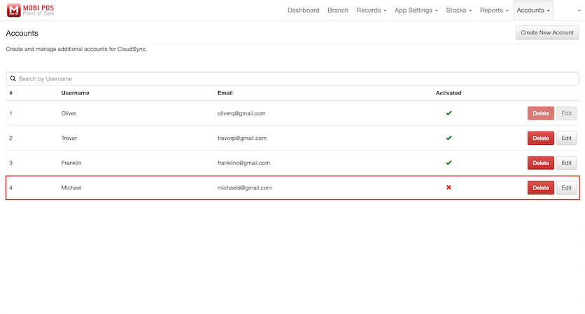 mobipos cloudsync accounts new account create