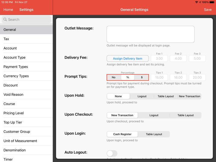 mobipos customer display prompt tips