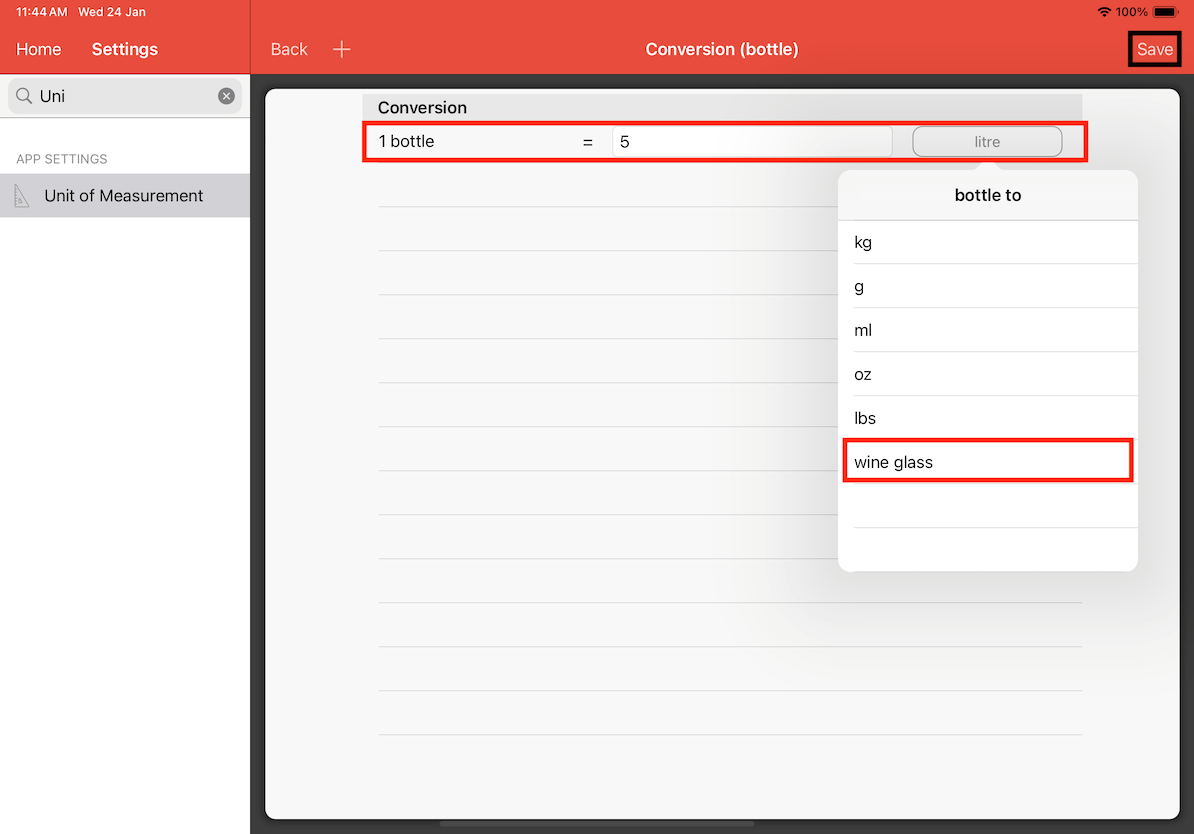 mobi-pos set conversion