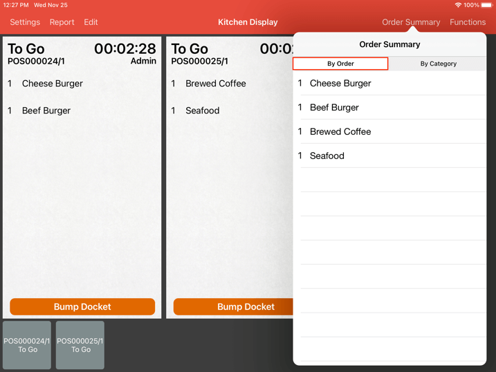 mobipos kitchen display system summary