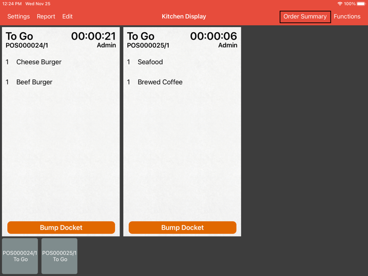 mobipos kitchen display system summary