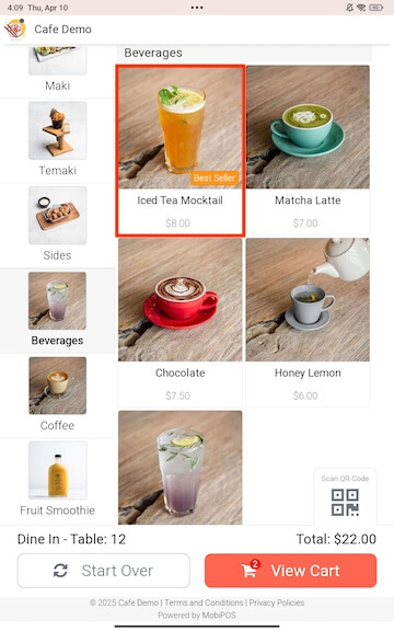 mobi pos user guide products