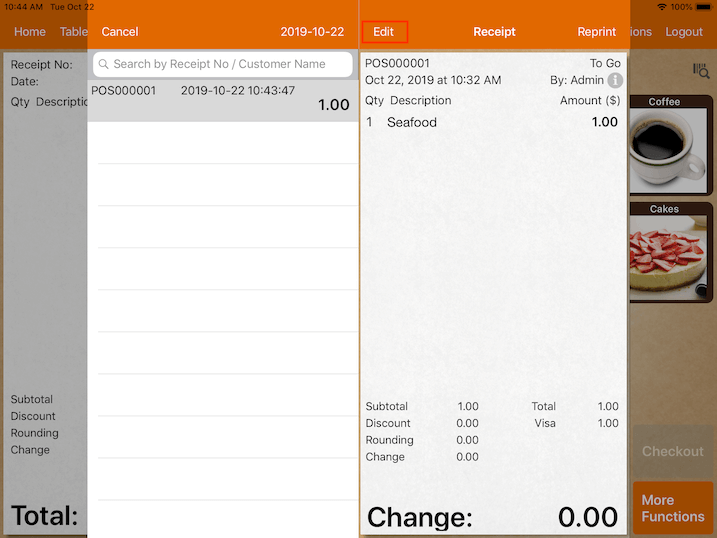 pos system dejavoo tips adjustment main page