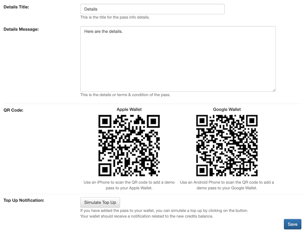 mobipos giftcard wallet integration config part 3