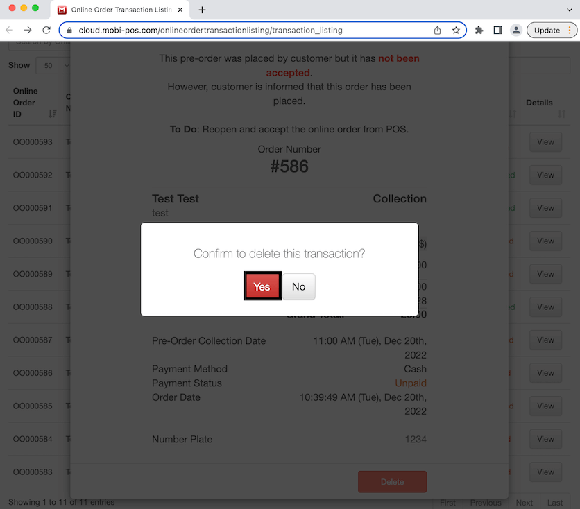 mobipos confirm delete transaction