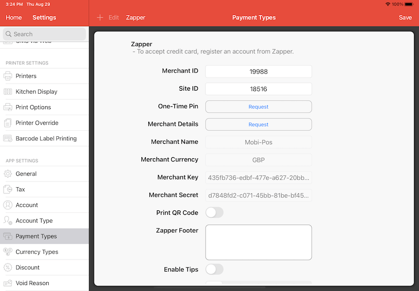 pos system paypal here login success