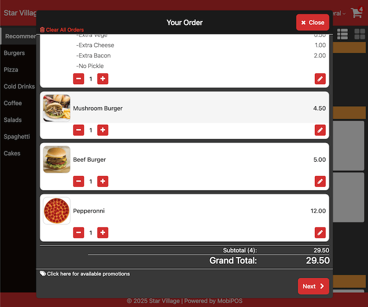 mobipos store fail discount