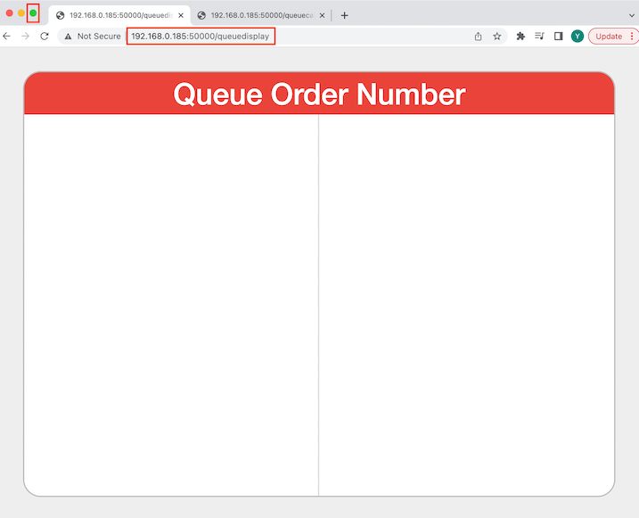 mobipos queue display view