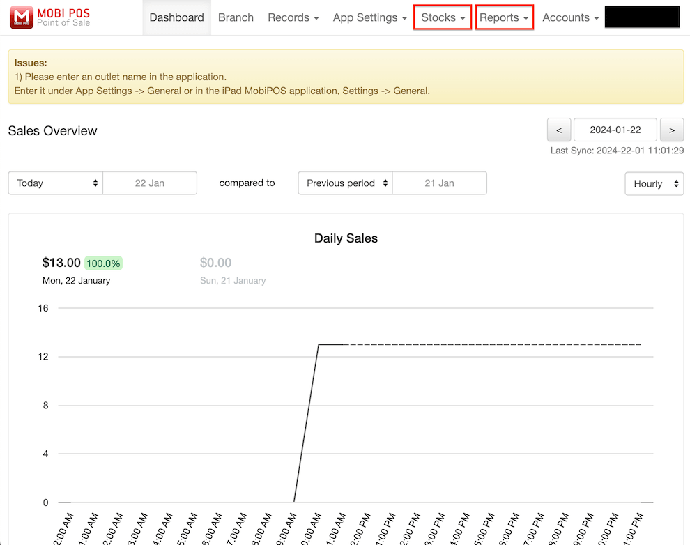 mobi pos cloud