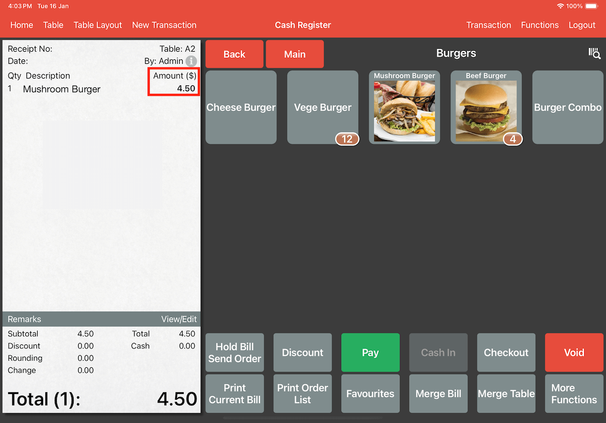 mobi-post demo for takeaway price