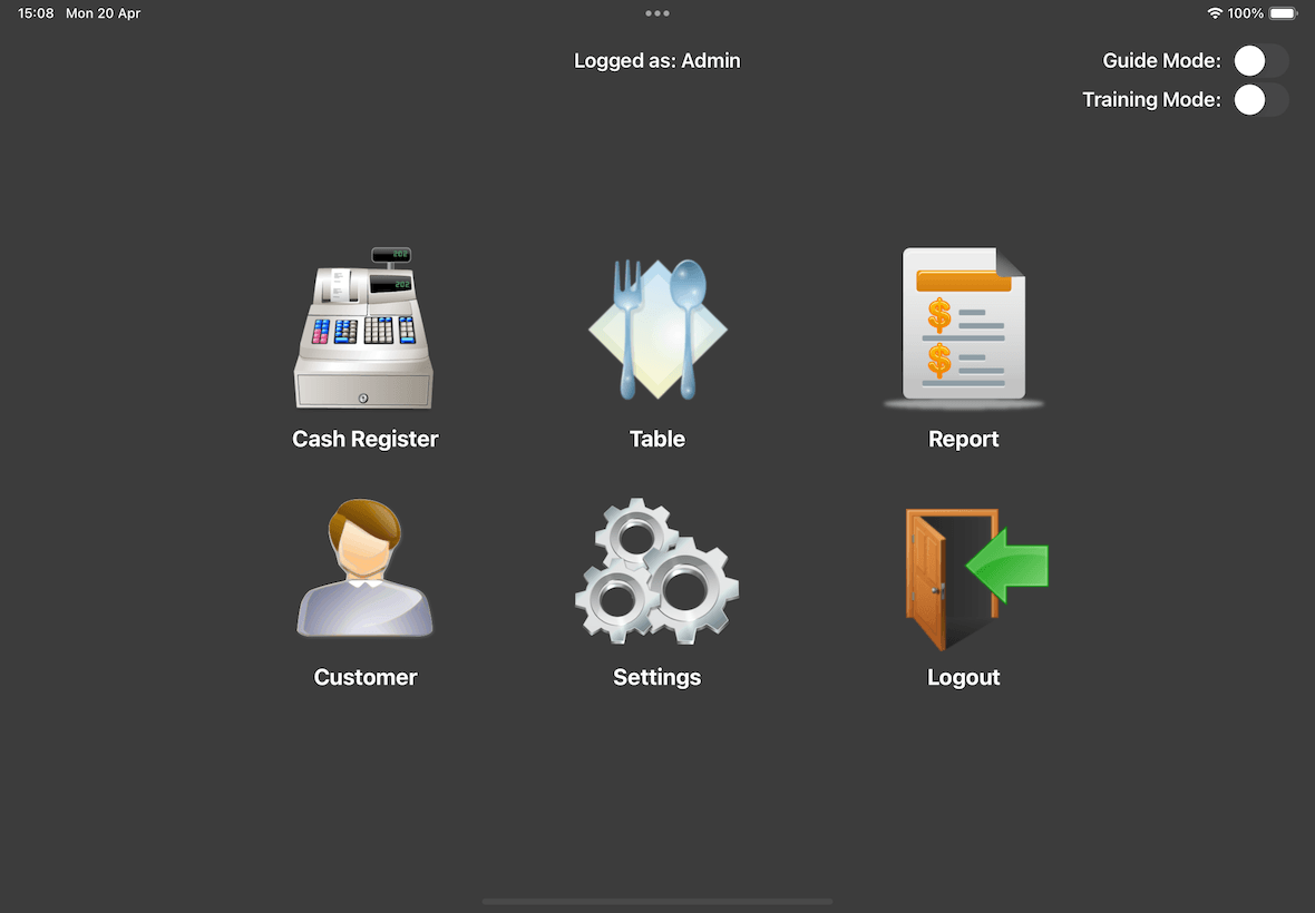 home page
