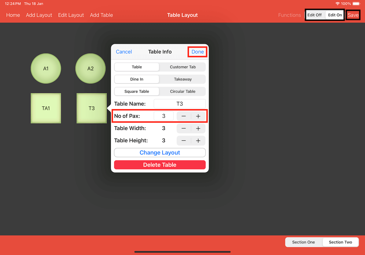 mobi-post modify existing table for table pax