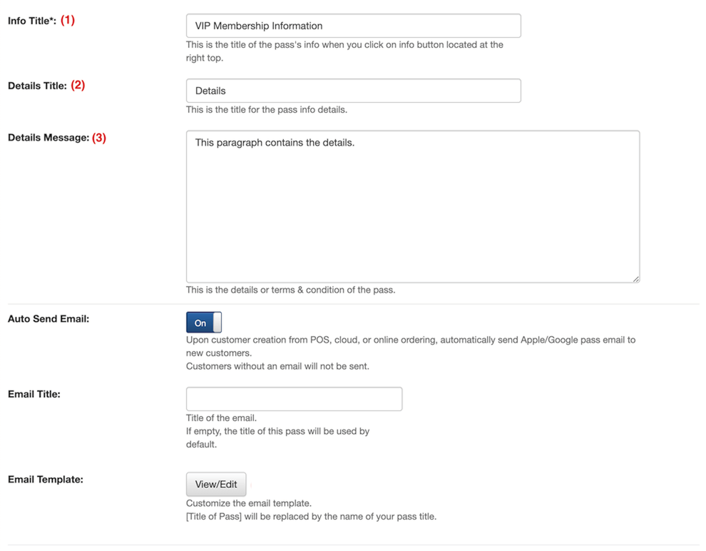 mobipos customer pass setup part 3