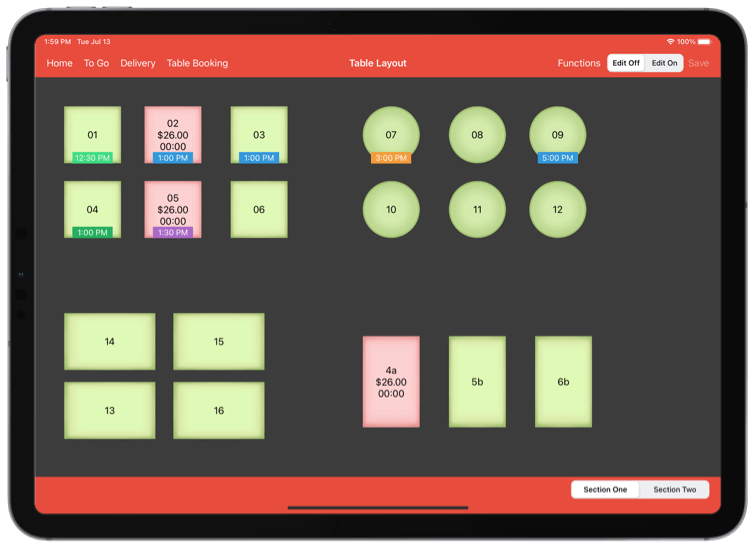 Table Booking | MobiPOS
